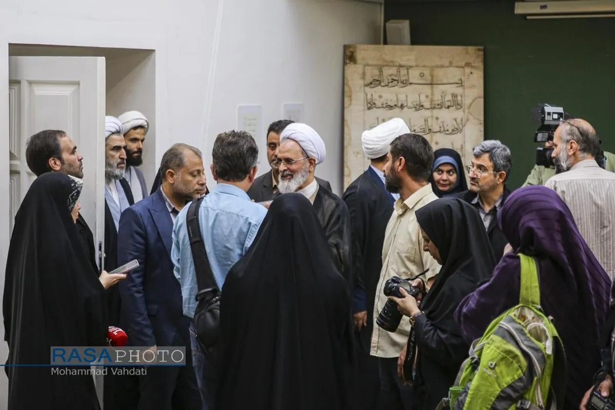 نشست خبری آیت الله اعرافی مدیر حوزه علمیه