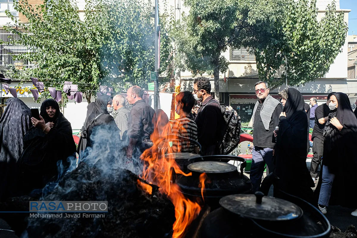پیاده روی جاماندگان اربعین در تهران