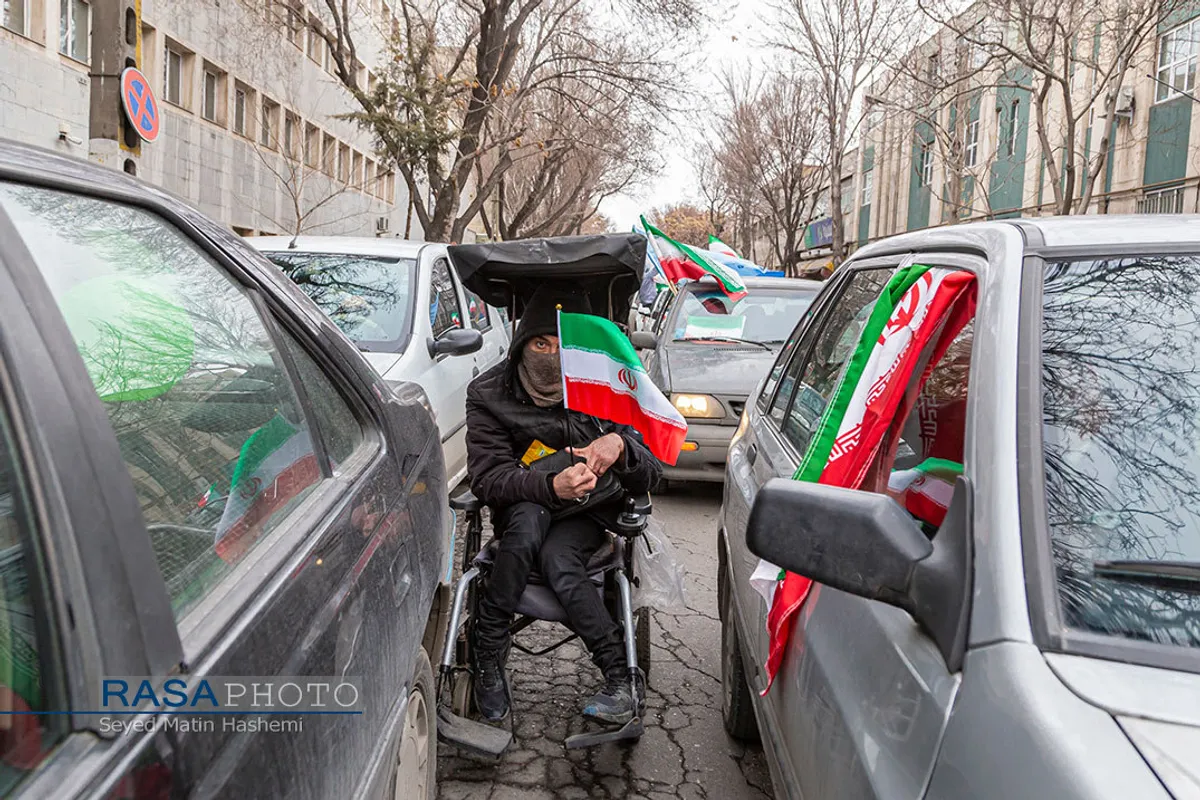 منتخب عکس&zwnj;های خبر گزاری رسا از راهپیمایی ۲۲ بهمن ۱۴۰۰