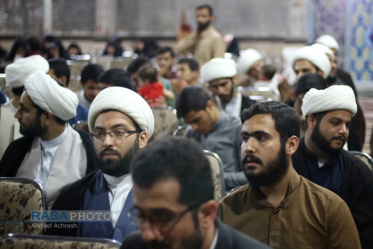 همایش پایان سال تحصیلی و تجلیل از اساتید حوزه علمیه الغدیر در اهواز با حضور آیت الله حیدری
