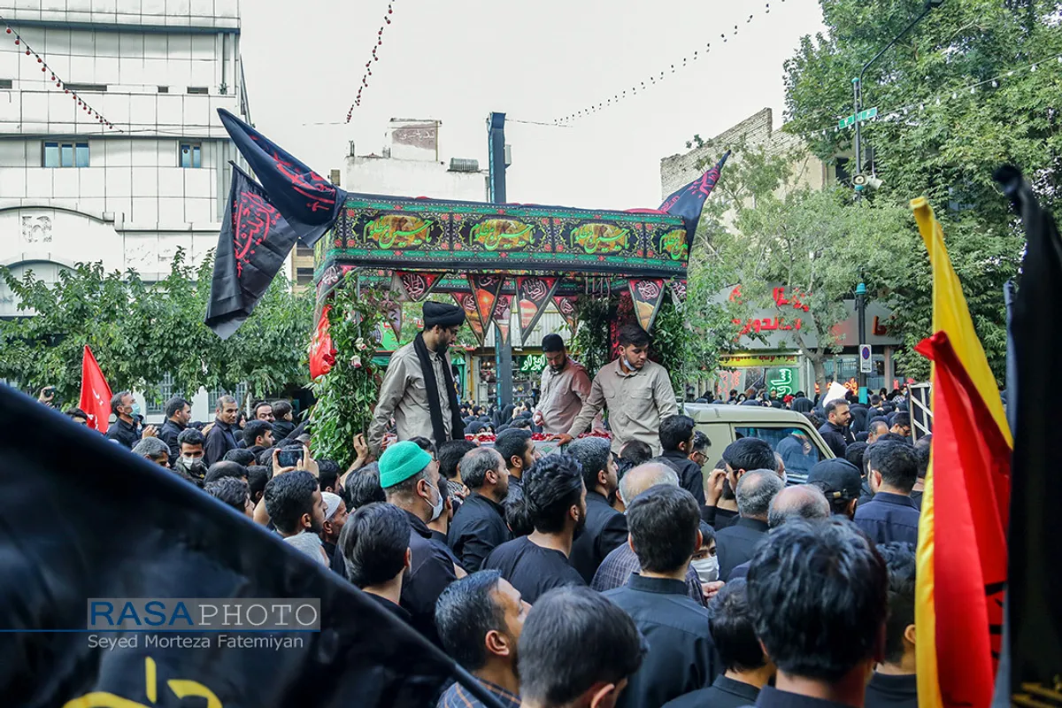 تشییع پیکر پاک شهدای خانطومان در مشهد مقدس