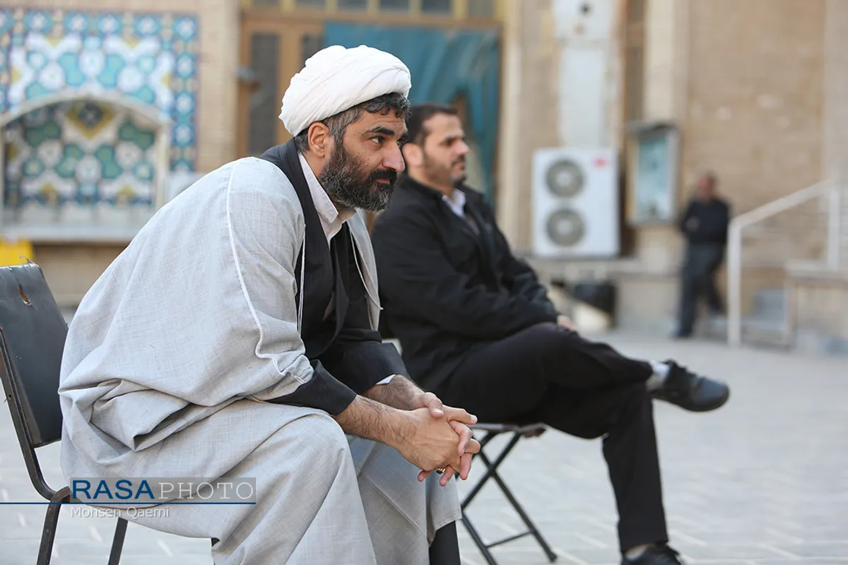 پشت صحنه ضبط برنامه سنگ محک