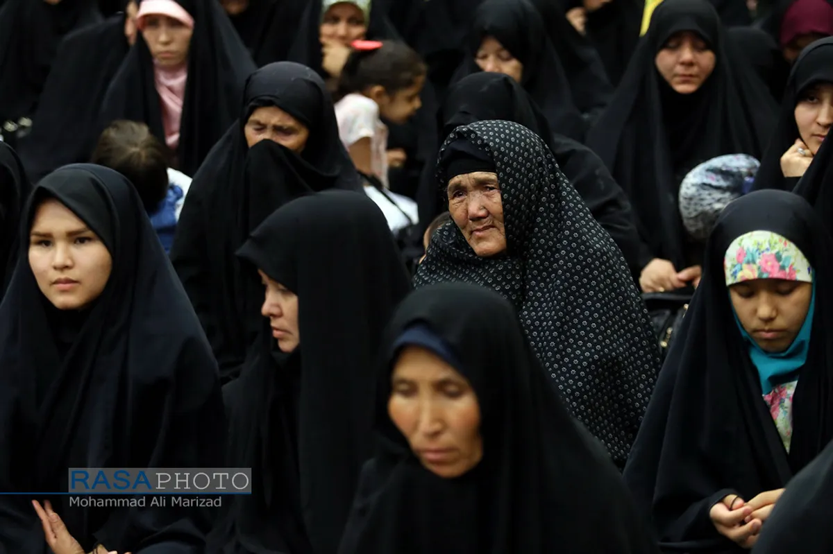 سخنرانی آیت الله حسینی بوشهری در جمع خانواده شهداء مدافع حرم