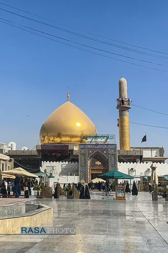 حال و هوای حرم امامین عسکریین (ع)بدون حضور زائران ایرانی در استانه اربعین حسینی