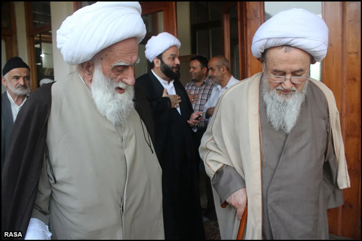 تصاویر آرشیوی |  از مرحوم آیت الله عبد الله نظری خادم الشریعه
