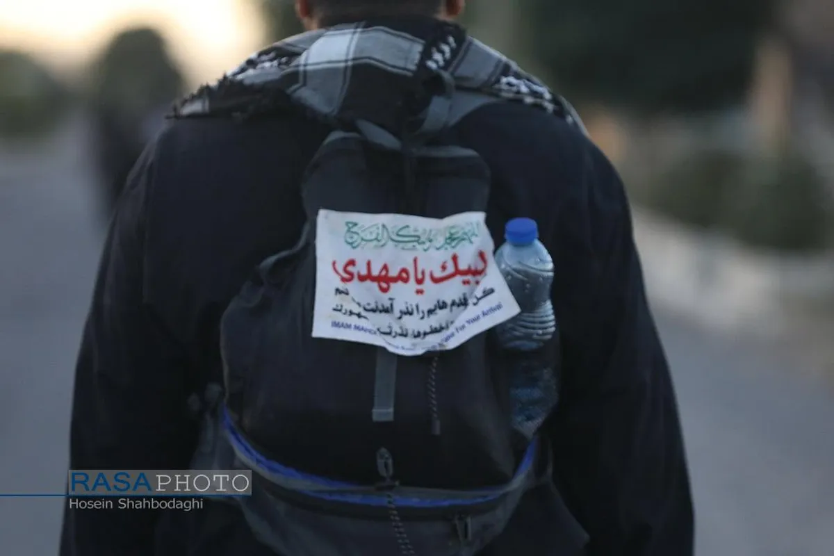 پیاده روی زائران حضرت امام رضا (علیه&zwnj;السلام) بسمت مشهد