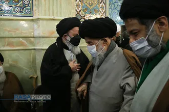 مراسم ترحیم حضرت آیت الله صافی گلپایگانی با حضور مراجع، علما و شخصیت&zwnj;های حوزوی