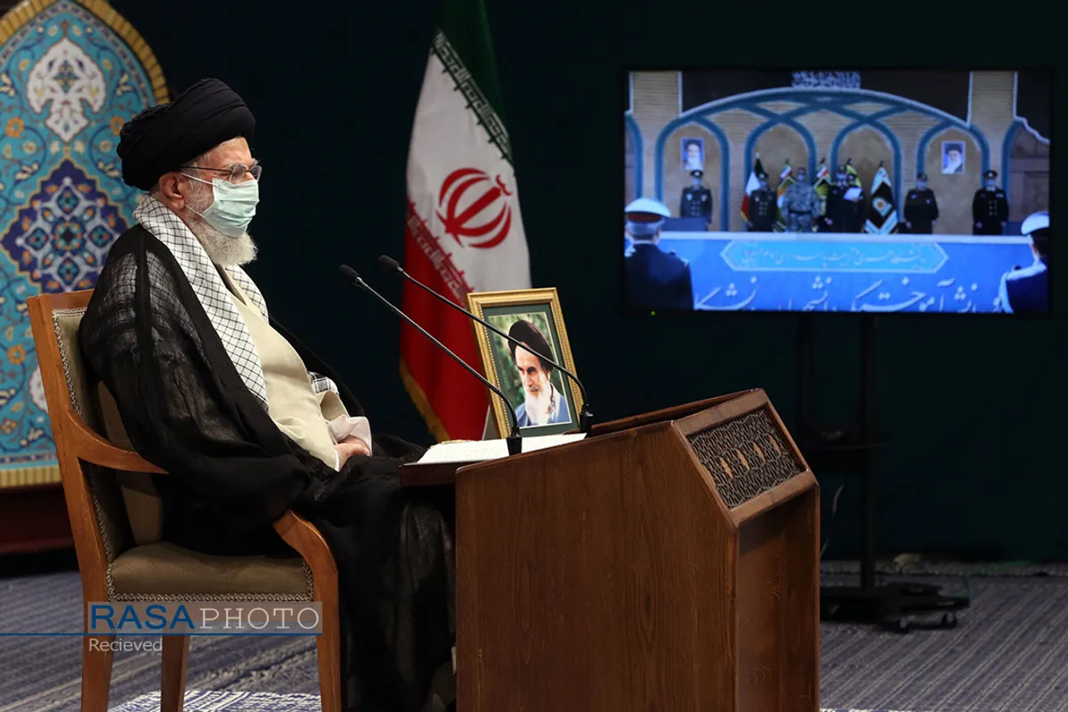 مراسم مشترک دانش&zwnj;آموختگی دانشجویان دانشگاه&zwnj;های افسری نیروهای مسلح