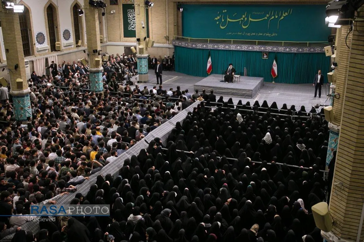 دیدار رمضانی دانشجویان با رهبر معظم انقلاب اسلامی