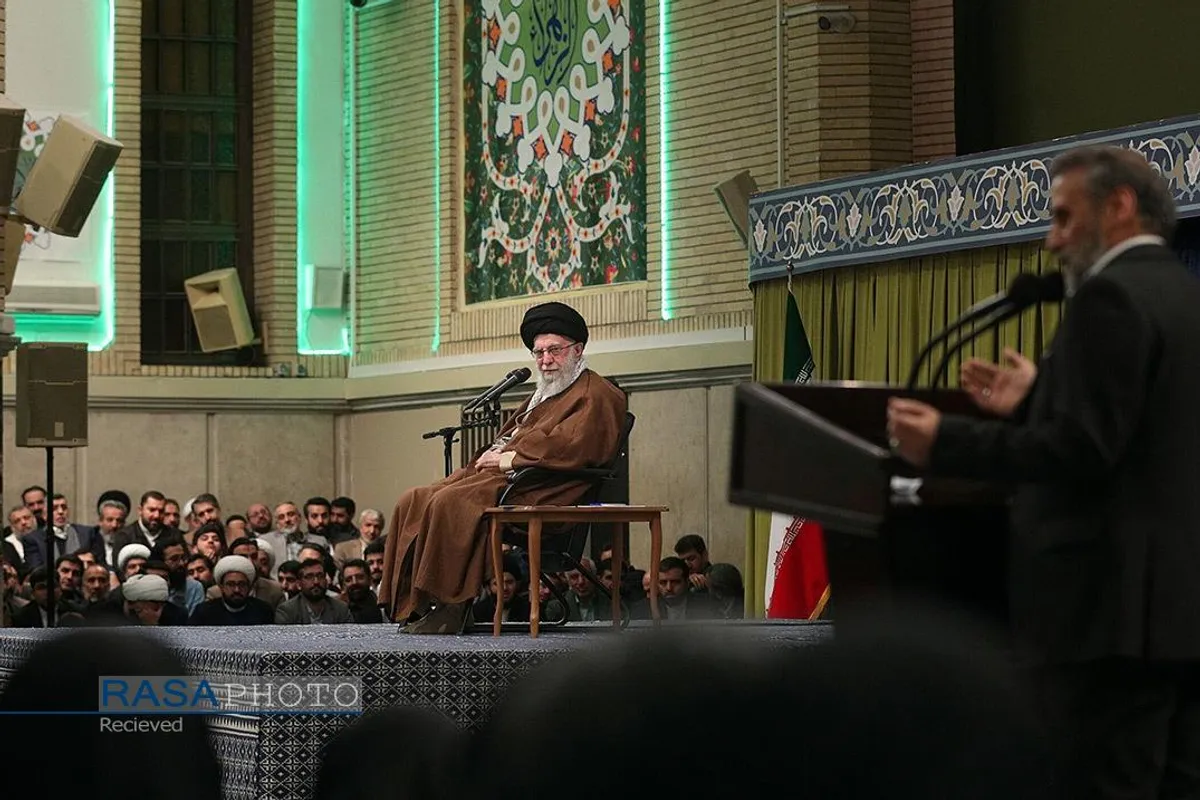 دیدار مداحان اهل&zwnj;بیت (علیهم&zwnj;السلام) با رهبر معظم انقلاب