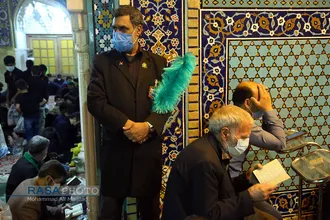 احیای شب ۲۱ ماه مبارک رمضان در حرم حضرت معصومه (سلام الله علیها)