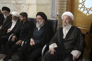 بزرگداشت رهبر شهید انقلاب از سوی آیت‌الله مکارم شیرازی در حرم مطهر