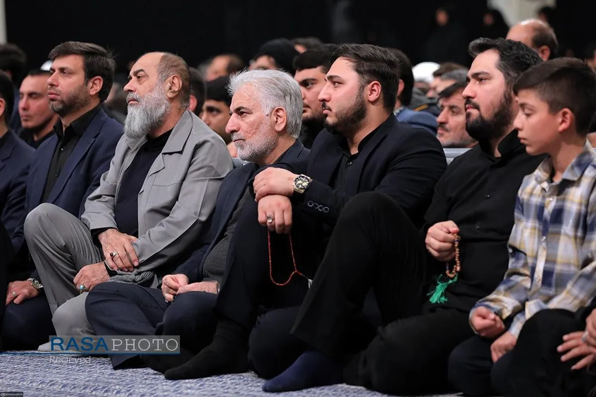 دومین شب مراسم عزاداری شهادت حضرت زهرا (سلام&zwnj;الله&zwnj;علیها) با حضور رهبر انقلاب