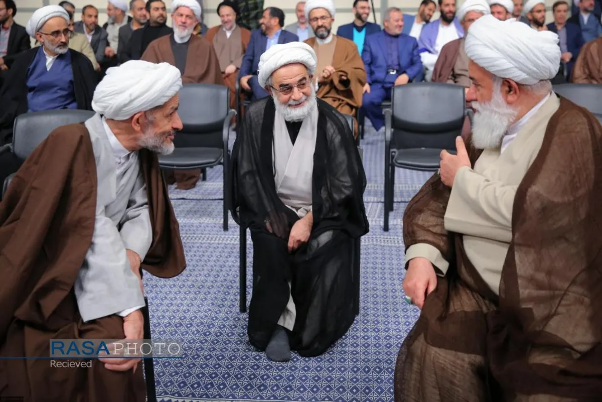 دیدار اعضای ستاد برگزاری کنگره بین&zwnj;المللی بزرگداشت علامه طباطبائی با رهبر انقلاب