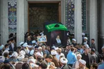 تشییع پیکر آیت الله سید محمد حسینی شاهرودی در قم