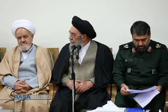 دیدار دست&zwnj;اندرکاران کنگره بزرگداشت شهدای روحانی با رهبر انقلاب
