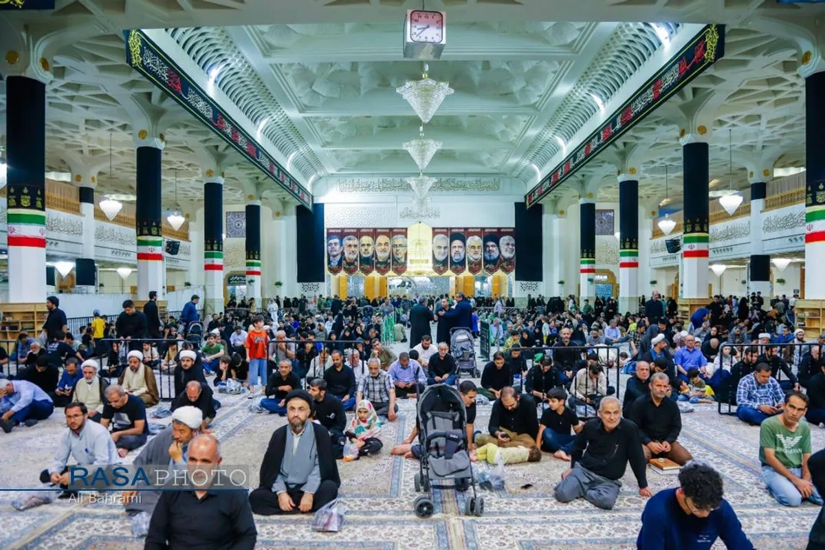 مراسم بزرگداشت شهدای اقتدار و چهلم شهدای روحانیت
