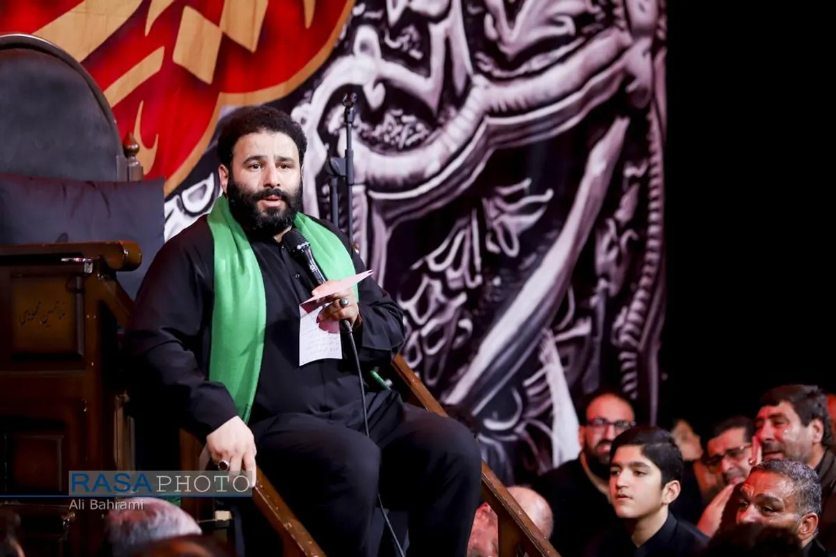 سومین شب عزاداری هیئت رزمندگان اسلام قم در دهه اول محرم ۱۴۴۷