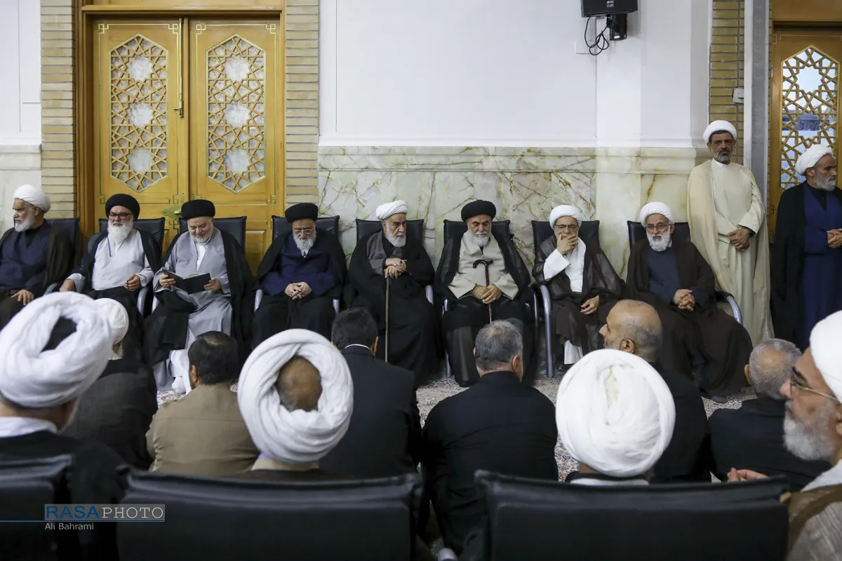 مراسم بزرگداشت چهلم تشییع و تدفین &laquo;آقای شهید ایران&raquo; در قم
