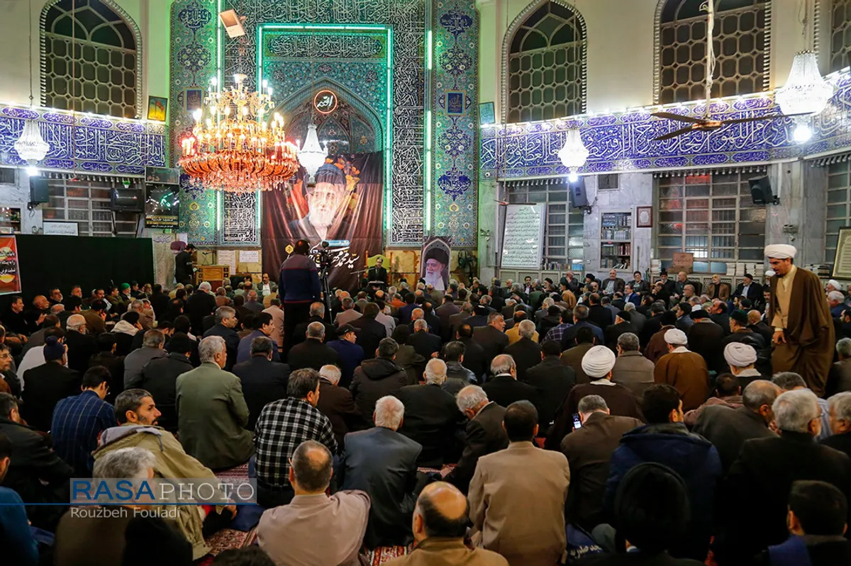 مراسم ترحیم آیت&zwnj;الله سیدمحمدمهدی موسوی خلخالی در تهران
