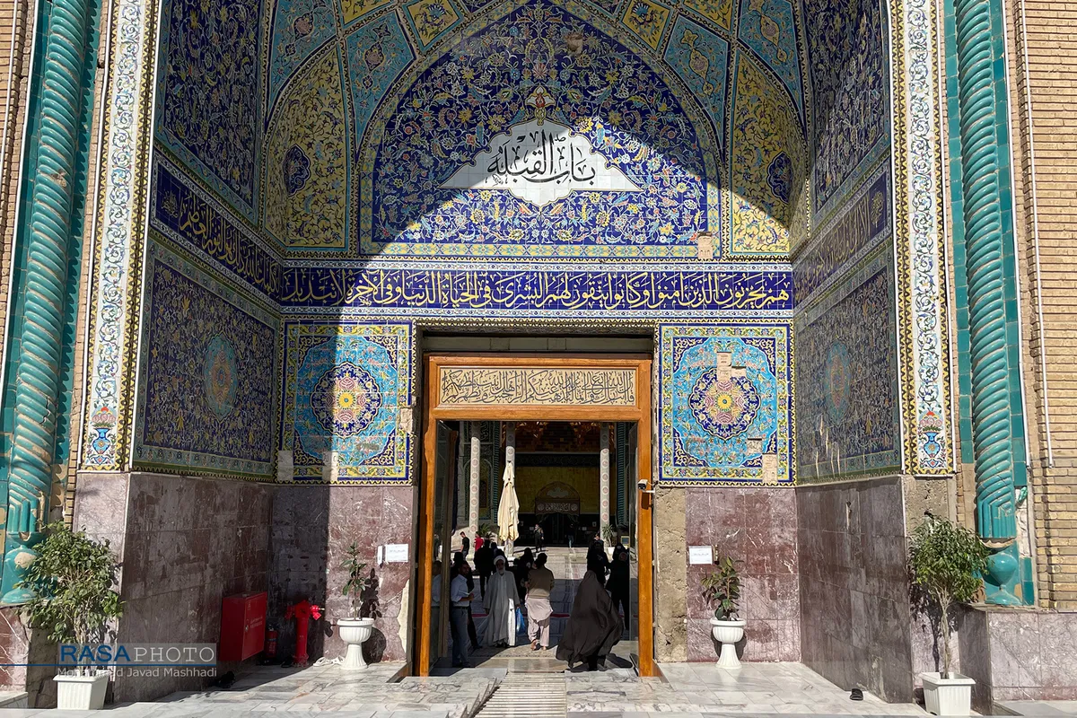 حال و هوای حرم عسکریین در روز میلاد امام حسن عسکری (ع)