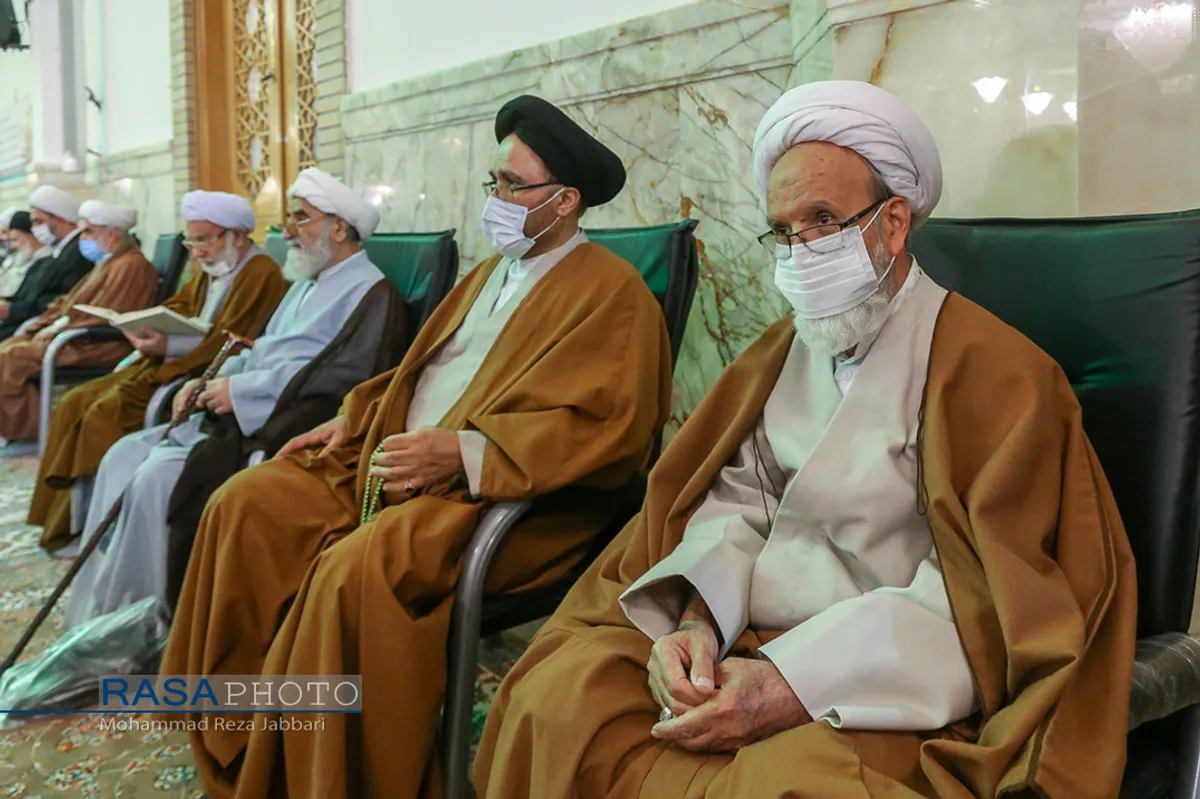 مراسم هفتمین روز درگذشت آیت الله علوی گرگانی&lrm;&lrm;&lrm;&lrm;