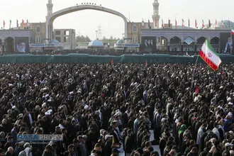 تشییع میلیونی قائد شهید امت در قم