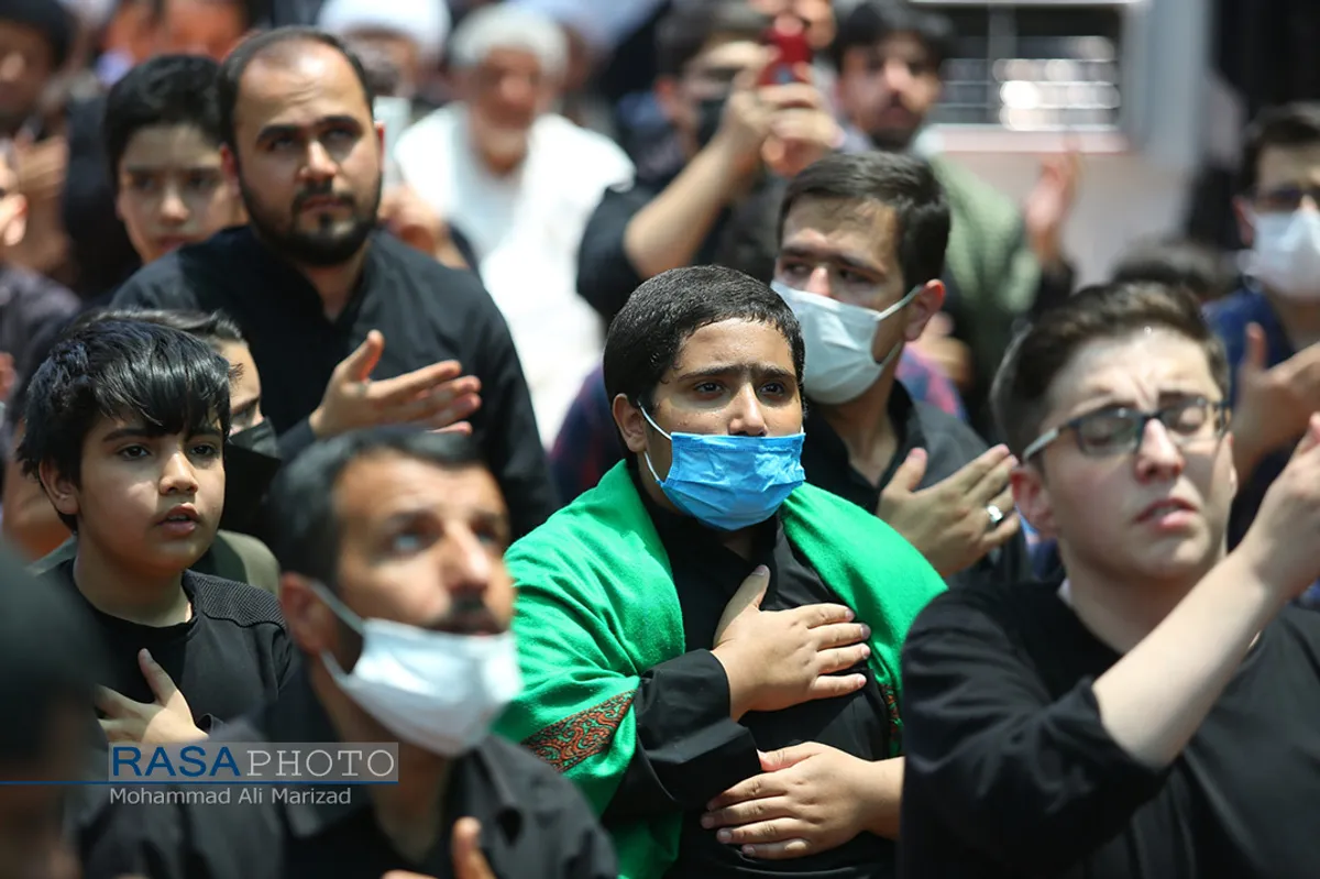عزاداری روز شهادت حضرت امام جعفر صادق (علیه السلام) در قم