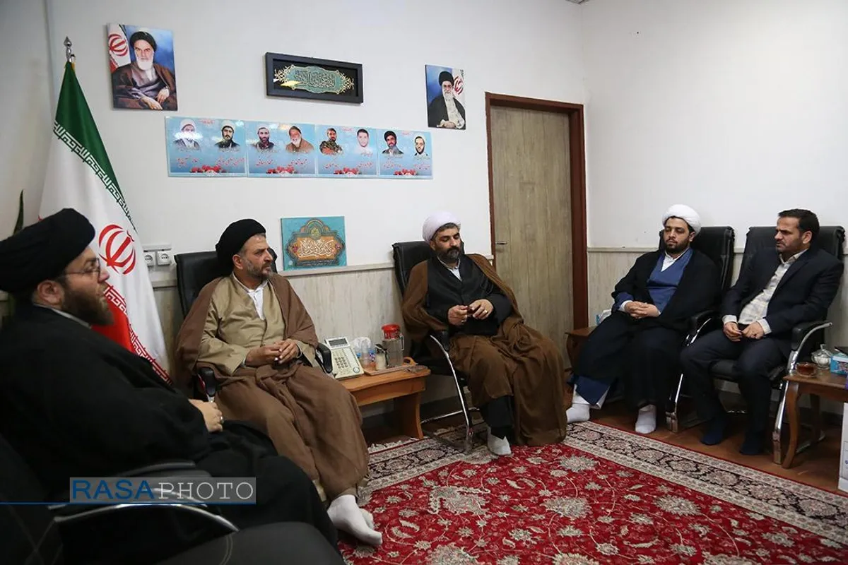 دیدار مدیرعامل خبرگزاری رسا با مدیرحوزه های علمیه خوزستان