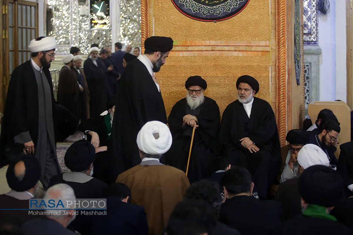 بزرگداشت آیت الله هاشمی شاهرودی در حرم مطهر رضوی
