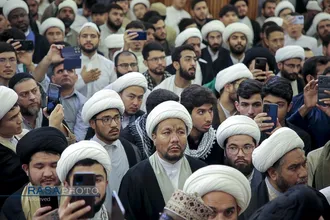 سخنرانی حضرت آیت&zwnj;الله جوادی آملی در دار العلم امام خوئی در نجف اشرف