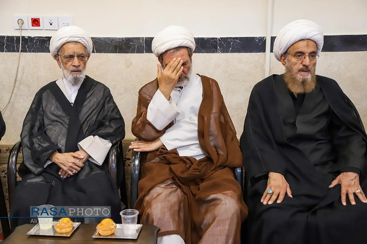عزاداری روز شهادت حضرت امام حسن عسکری (ع) در بیوت مراجع تقلید