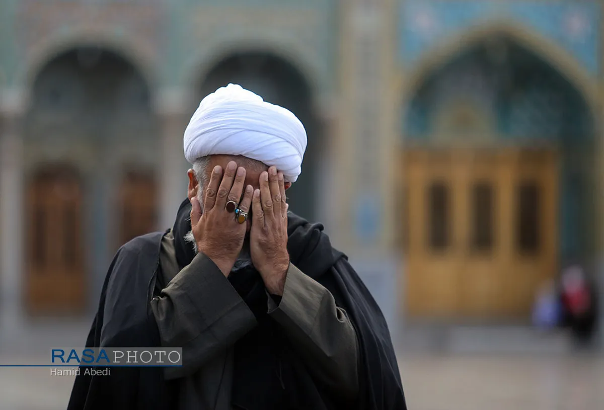 عزاداری روز شهادت حضرت امام هادی (علیه السلام) در حرم حضرت معصومه (س)
