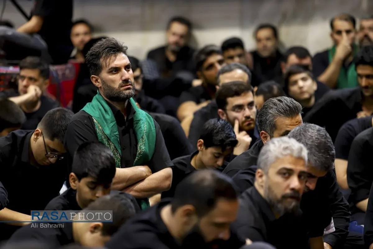 سومین شب عزاداری هیئت رزمندگان اسلام قم در دهه اول محرم ۱۴۴۷