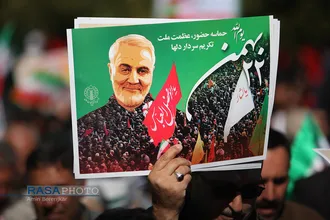 فجر سلیمانی | راهپیمایی با شکوه مردم شیراز در روز ۲۲ بهمن