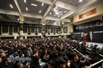 اولین شب مراسم عزاداری حضرت اباعبدالله الحسین (علیه&zwnj;السلام) با حضور رهبر انقلاب امام خامنه ای