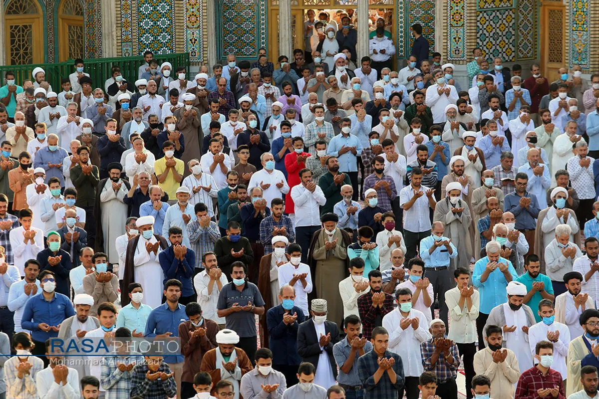 اقامه نماز عید سعید قربان در قم به امامت آیت الله سعیدی