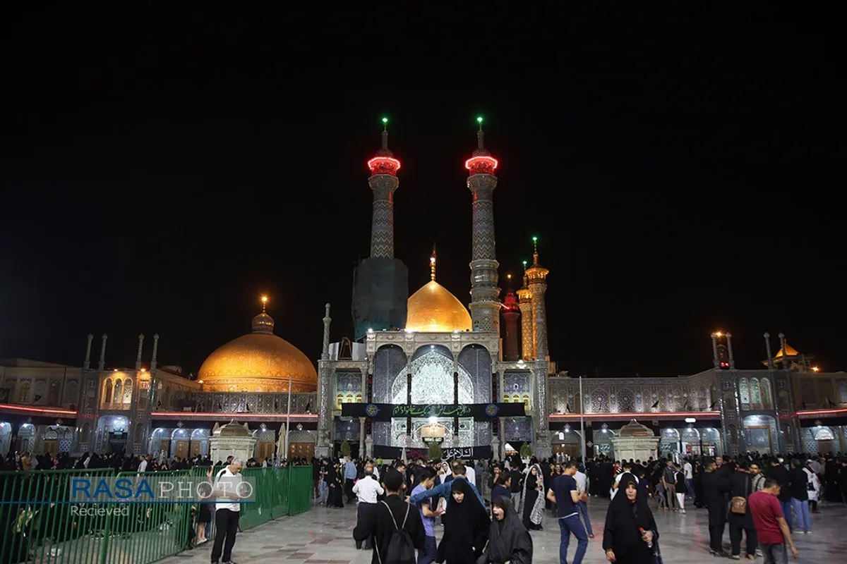 حال و هوای حرم کریمه اهلبیت (ع) در محرم