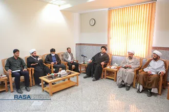 دیدار مدیرعامل و مسئولان خبرگزاری رسا با مدیر حوزه علمیه خواهران