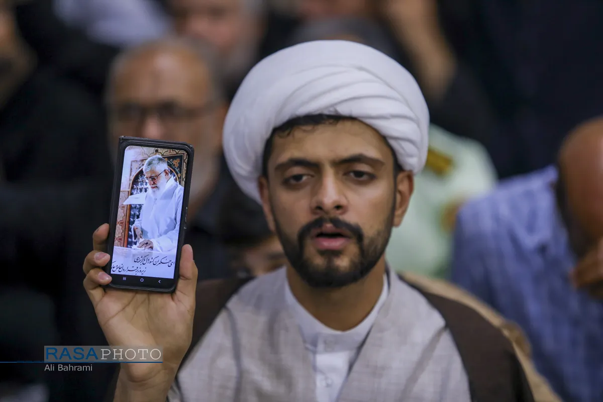 مراسم بزرگداشت چهلم تشییع و تدفین &laquo;آقای شهید ایران&raquo; در قم
