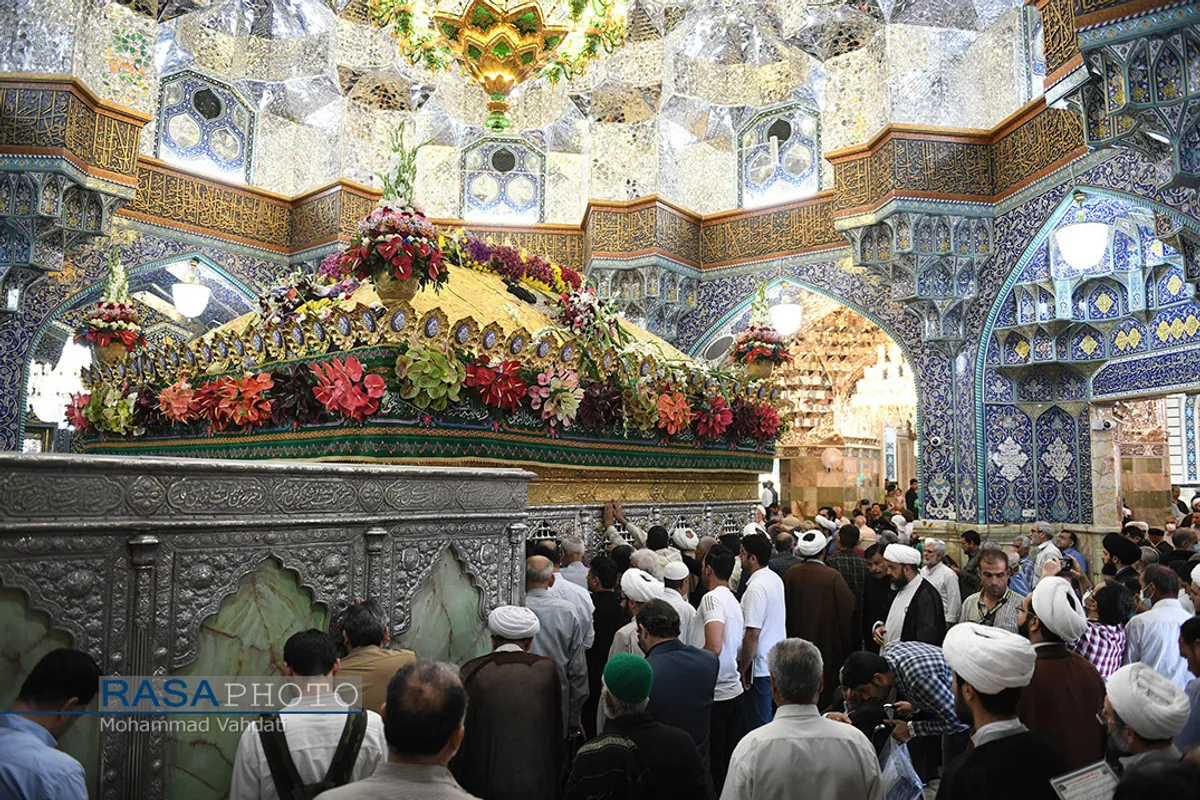 آیین خطبه&zwnj;خوانی آغاز دهه کرامت در حرم حضرت فاطمه معصومه (سلام الله علیها)
