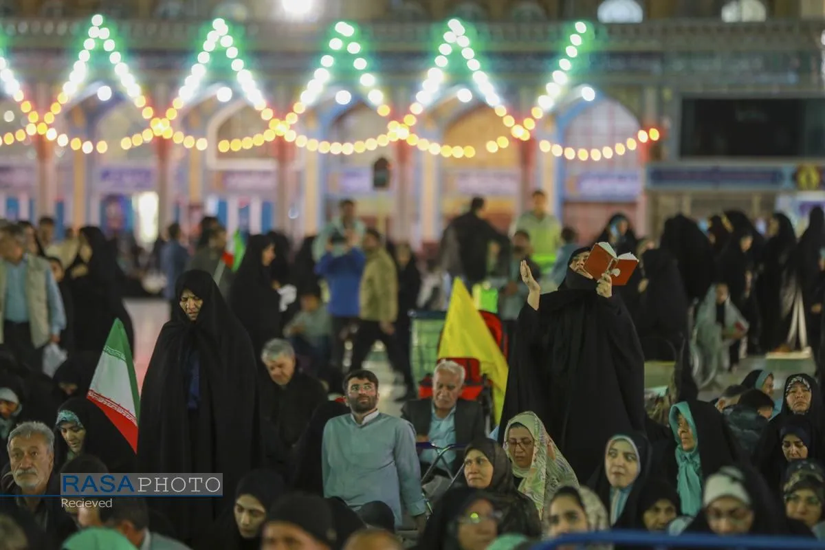 جشن ولادت حضرت علی بن موسی الرضا(ع) در آستان مقدس مسجد جمکران