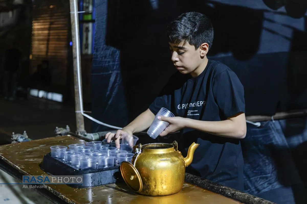 شکوه عزاداری سنتی شاه حسین گویان