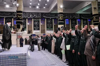 دیدار هزاران نفر از فرماندهان سپاه پاسداران انقلاب اسلامی با حضرت آیت الله خامنه ای فرمانده کل قوا