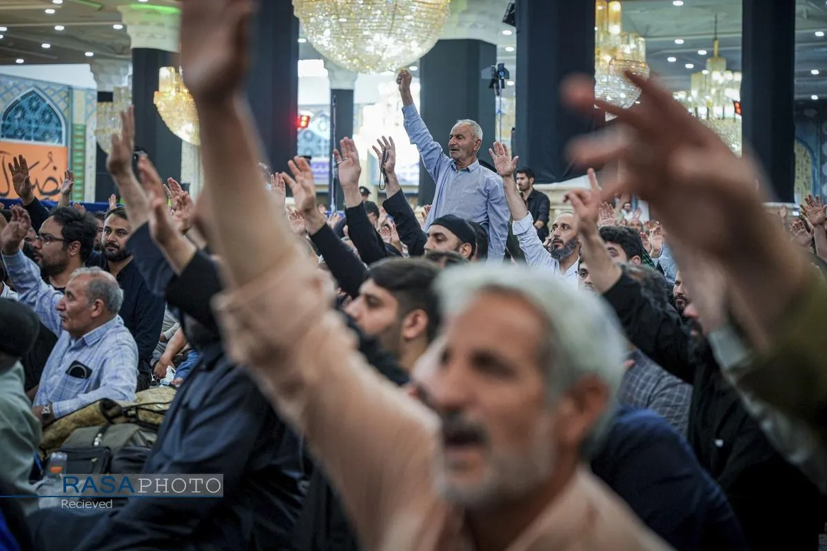 مراسم پر فیض دعای عرفه در مسجد مقدس جمکران
