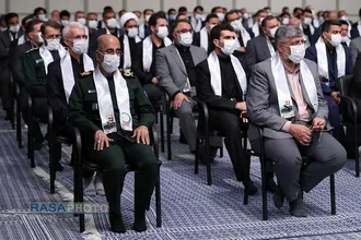 دیدار دست&zwnj;اندرکاران دومین کنگره شهدای ورزشکار با رهبر انقلاب