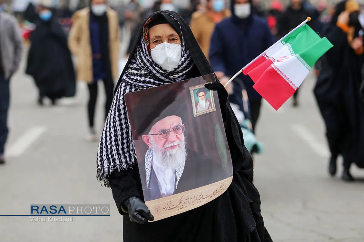 راهپیمایی یوم الله ۲۲ بهمن در بجنورد