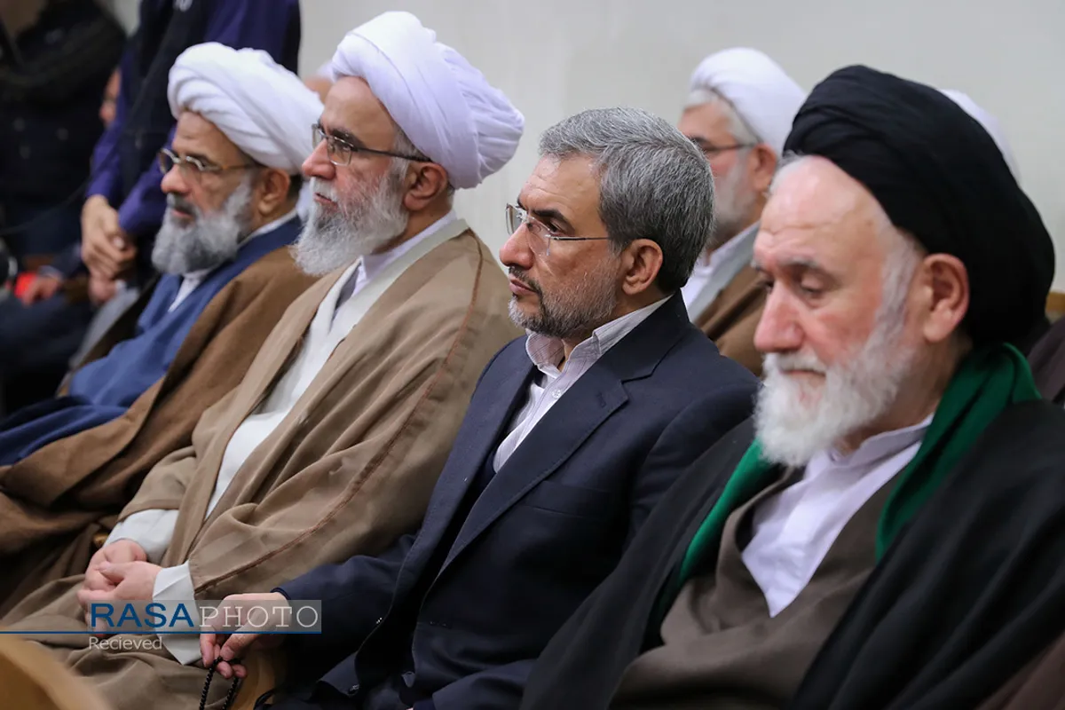 دیدار اعضای مجلس خبرگان رهبری با رهبر معظم انقلاب