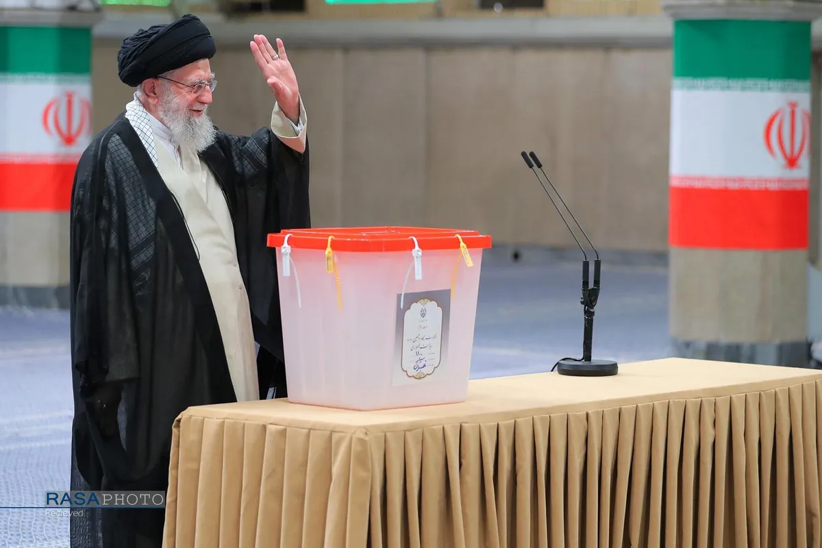 مشارکت مقام معظم رهبری در دور دوم انتخابات ریاست جمهوری سال ۱۴۰۳