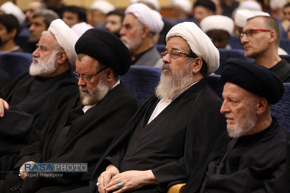 مراسم ختم حجت الاسلام والمسلمین شیخ حسین کورانی